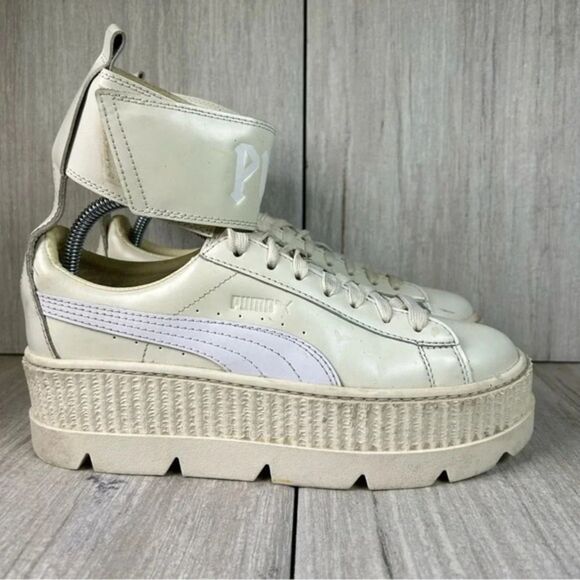 Puma x Rihanna Fenty Ankle Strap Creeper Chunky Platform Sneaker Womens Size 9 - Picture 1 of 10